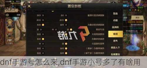 dnf手游号怎么来,dnf手游小号多了有啥用