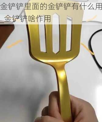 金铲铲里面的金铲铲有什么用_金铲铲啥作用