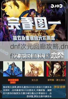 dnf次元回廊攻略,dnf次元回廊攻略大全