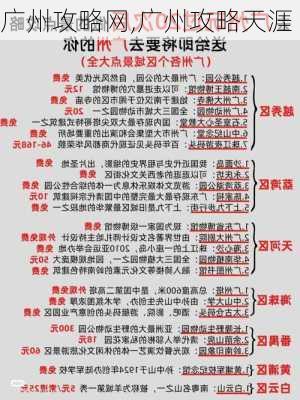 广州攻略网,广州攻略天涯