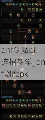 dnf剑魔pk连招教学_dnf剑魔pk