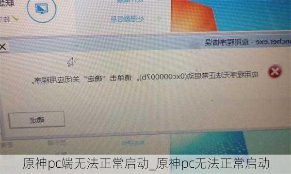 原神pc端无法正常启动_原神pc无法正常启动