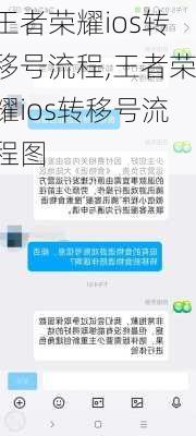 王者荣耀ios转移号流程,王者荣耀ios转移号流程图