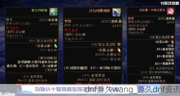 dnf游久wang_游久dnf资讯