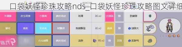 口袋妖怪珍珠攻略nds_口袋妖怪珍珠攻略图文详细