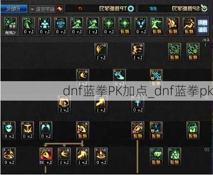 dnf蓝拳PK加点_dnf蓝拳pk