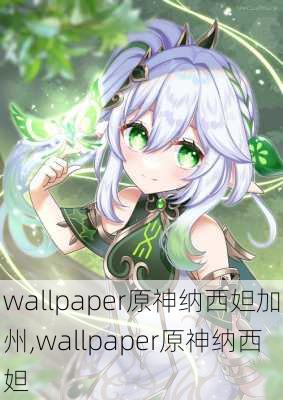 wallpaper原神纳西妲加州,wallpaper原神纳西妲