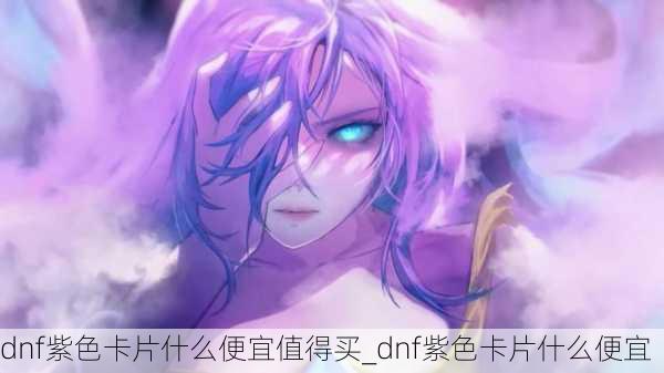 dnf紫色卡片什么便宜值得买_dnf紫色卡片什么便宜