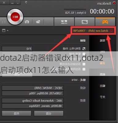 dota2启动器错误dx11,dota2启动项dx11怎么输入