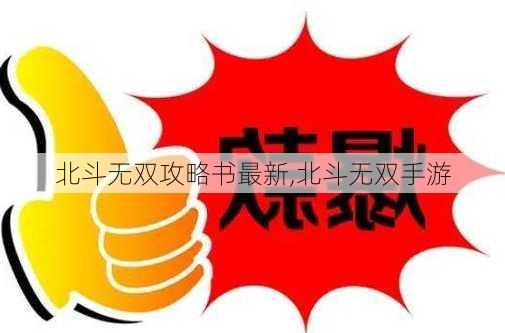 北斗无双攻略书最新,北斗无双手游