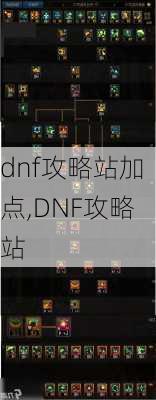 dnf攻略站加点,DNF攻略站